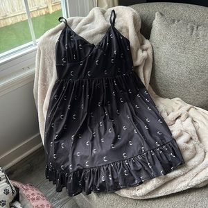 Black and White Moon Dress